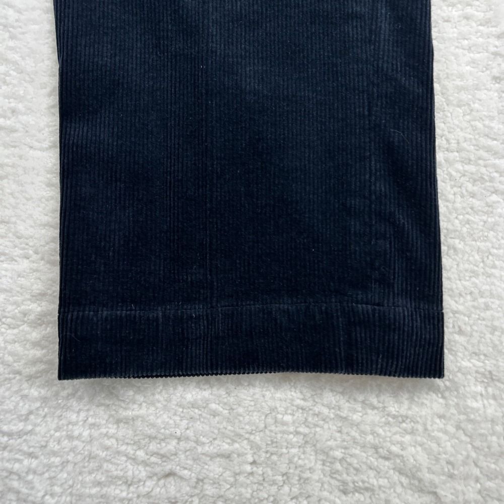90s Vintage Polo Ralph Lauren Corduroy Pants Men's 35x30 Royal Blue - Picture 2 of 14